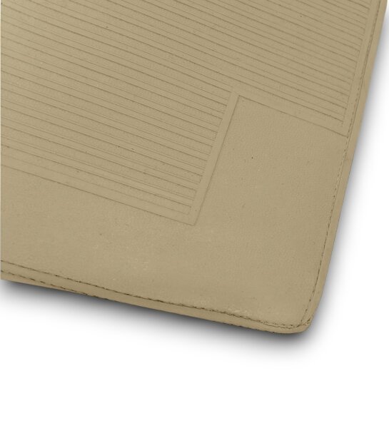 Teppichsatz Teppich für Mercedes W114 W115 Coupe Gummi Absatzschoner beige (Schlinge)