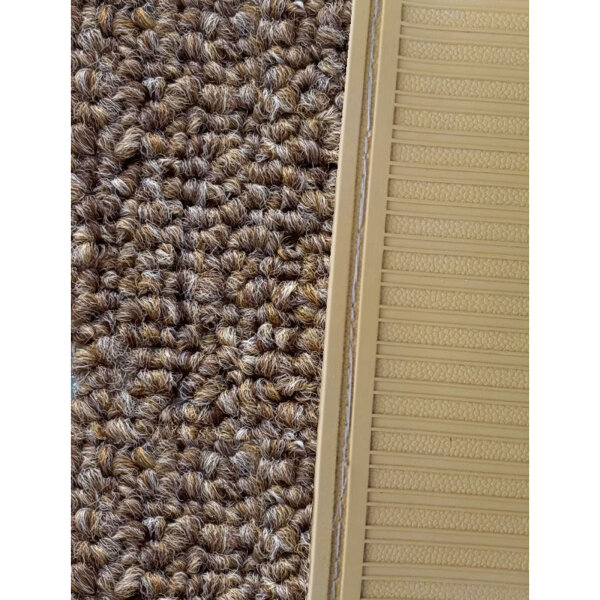 Teppichsatz Teppich Gummi passend für Mercedes Benz W111 Coupe beige (Schlinge)