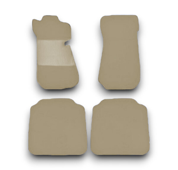 Auto Fußmatten Teppich  für Mercedes W114 W115 beige (Velour)