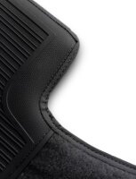 Auto Fußmatten Teppich  für Mercedes W114 W115 schwarz (Velour)