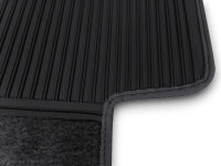 Auto Fußmatten Teppich  für Mercedes W114 W115 schwarz (Velour)