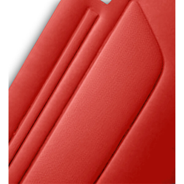Türpappen Türverkleidungen Türkarten für Mercedes SL R107 W107 2-teilig rot
