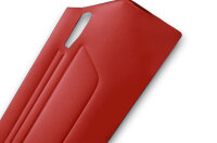 Türpappen Türverkleidungen Türkarten für Mercedes SL R107 W107 2-teilig rot