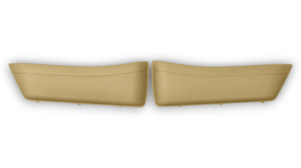Türtaschen Türfächer Kartentasche Paar für Mercedes Benz W123 beige