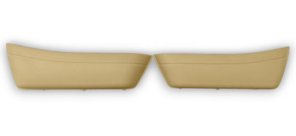 Türtaschen Türfächer Kartentasche Paar für Mercedes Benz W123 beige