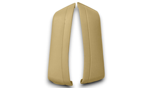 Türtaschen Türfächer Kartentasche Paar für Mercedes Benz W123 beige