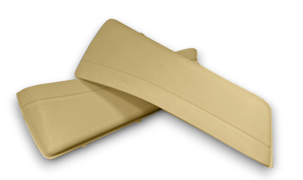 Türtaschen Türfächer Kartentasche Paar für Mercedes Benz W123 beige