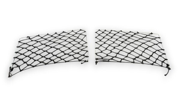 Türtaschen Ablagenetz Netz Set für Mercedes-Benz W123