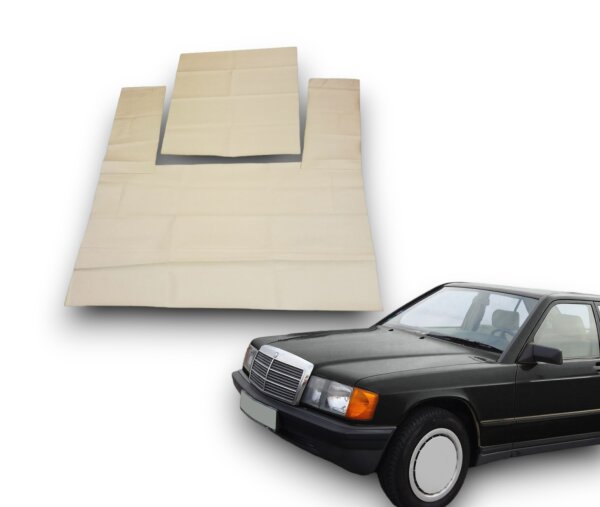 Dachhimmel Himmel Innenhimmel für Mercedes Benz W201 pergament mit Schiebedach