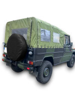 Reserveradabdeckung passend für Mercedes G-Klasse 15-18 Zoll schwarz