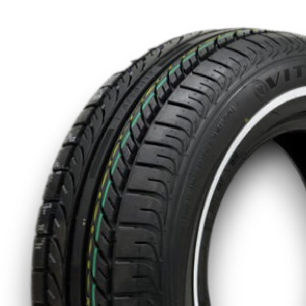 Weißwandreifen Vitour Galaxy F1 White Ring 8 mm 175/70 R12 H