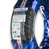 Weißwandreifen Vitour Formula X White ring 10 mm 165/70 R13 T