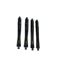 Kopfstützen Hasenohr Paar Echtleder grau vorne für Mercedes SL R107 W114 W115 etc.