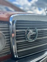 Chrom Hufeisen Kühlergrill Glücksbringer Oldtimer Mercedes VW Opel Porsche BMW