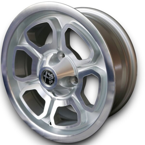 Vega Style Leichtmetallfelgen felgen silber für Alfa Romeo Bertone 6x14 ET 23