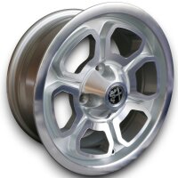 Vega Style Leichtmetallfelgen felgen silber für Alfa Romeo Bertone 6x14 ET 23