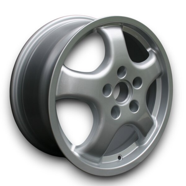 Cup style Leichtmetallfelge Felge silber für Audi A3 S3 8V & 8P 7,5x17 ET 38