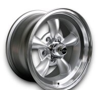 Torque Thrust style Leichtmetallfelgen silber für Buick Skylark - 1980 7x15 ET -5