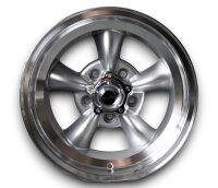 Torque Thrust style Leichtmetallfelge silber für...