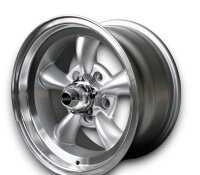 Torque Thrust style Leichtmetallfelge silber für Chevrolet Caprice 7x15 ET -5