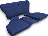 Rückbank Notsitz Kindersitz für Mercedes SL R107 klappbar originalgetreu blau