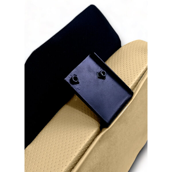 Rückbank Notsitz Kindersitz für Mercedes SL R107 klappbar originalgetreu beige