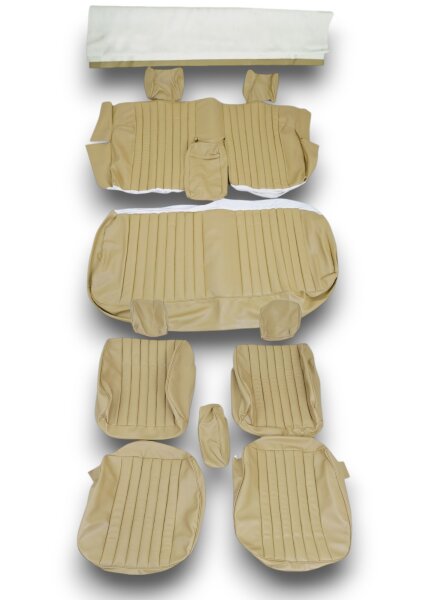 Sitzbezüge Bezüge  für Mercedes Benz SLC 107 beige