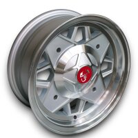 500 Style Leichtmetallfelgen für Fiat 126 1972 - 1977 5x12 ET 20
