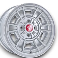 CD66 Style Leichtmetallfelgen für Fiat 124 Coupe 8x13 ET -3