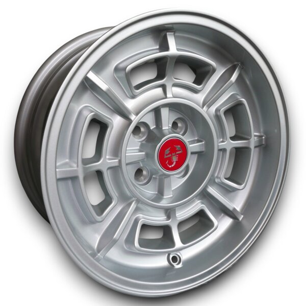 CD68 Style Leichtmetallfelgen Felgen für Fiat 124 Coupe 7x15 ET 0