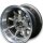 Minilite Style Leichtmetallfelgen Felgen anthrazit für Ford Cortina MK3 7x13 ET -7