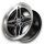 RS Style Leichtmetallfelgen Felgen für Schwarz Ford Cortina MK5 7x15 ET 5