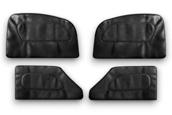 Sitzbezüge Bezüge für Mercedes W123 Coupe 3. Serie ab 09. 1982 schwarz