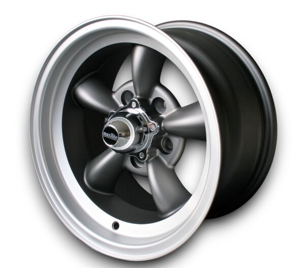 Torque Thrust Style Leichtmetallfelgen anthrazit für Ford Falcon 7x15 ET -5