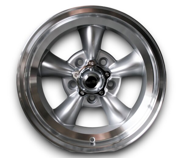Torque Thrust Style Leichtmetallfelgen Silber für Ford Fairline 7x15 ET -5