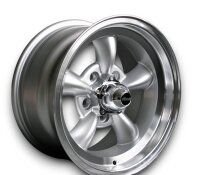 Torque Thrust Style Leichtmetallfelgen Silber für Ford Fairline 7x15 ET -5