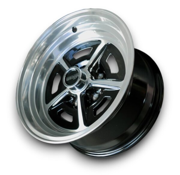 Magnum 500 Style Leichtmetallfelgen Schwarz für Ford Galaxie 7x15 ET -5