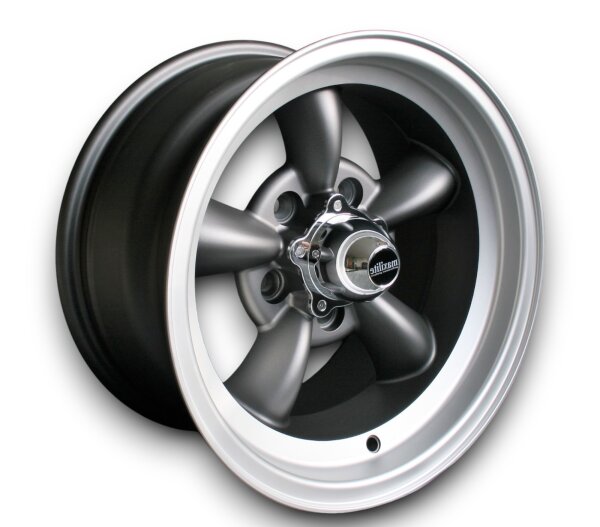 Torque Thrust Style Leichtmetallfelgen Anthrazit für Ford Mustang LAE 9x19 ET 45