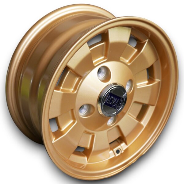 CD28 Leichtmetallfelgen Gold für Lancia 2000 6x14 ET 22,5