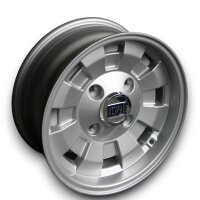 CD28 Leichtmetallfelge Silber für Lancia Fulvia Serie 2 & 3 6x14 ET 22