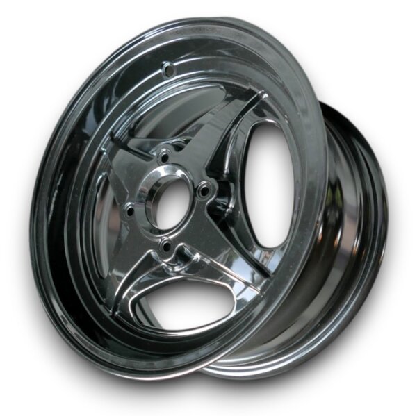 26R Style Leichtmetallfelgen schwarz für Lotus Europa 6x13 ET 27