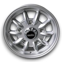Minilite Style Leichtmetallfelgen anthrazit für Lotus 7 6x13 ET 16