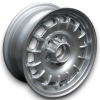 Stahlrad Design Stahlfelge silber für Mercedes W121 5x13 ET 35