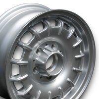 Stahlrad Design Stahlfelge silber für Mercedes W121 5x13 ET 35
