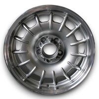 Barock Style Leichtmetallfelge Glanz Silber für Mercedes W110 8x16 ET 11