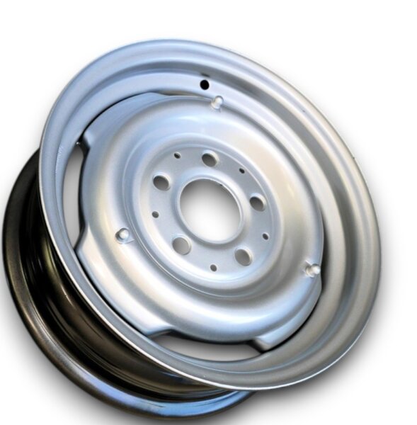 Stahlrad Style Stahlfelge Silber für Mercedes W112 6x14 ET 30