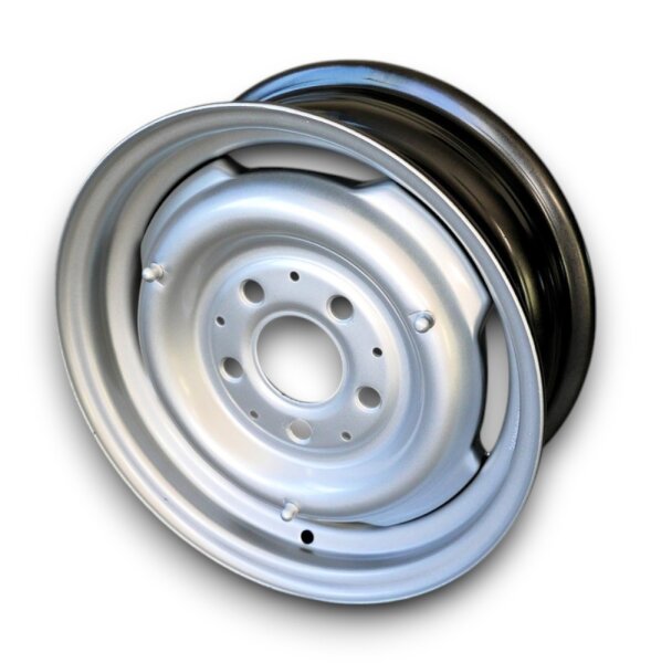 Stahlrad Style Stahlfelge Silber für Mercedes W110 6x14 ET 30