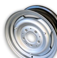 Stahlrad Style Stahlfelge Silber für Mercedes W110 6x14 ET 30