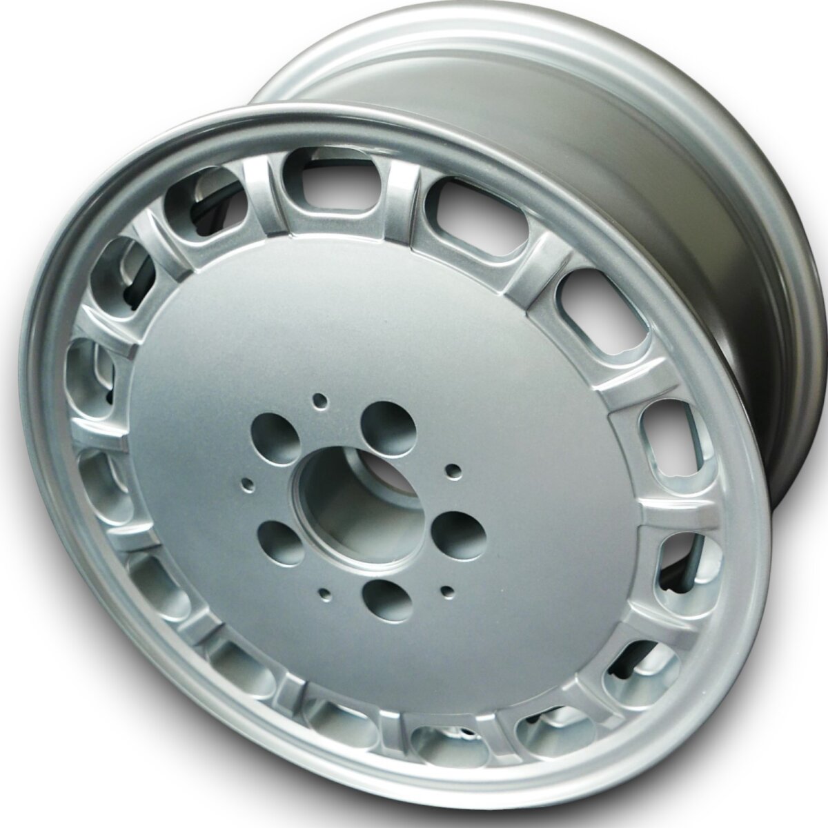 Gulli Style Leichtmetallfelgen Silber für Mercedes E-Klasse W210 7x15 ...