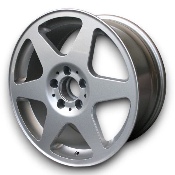 Evo Style Leichtmetallfelge Silber für Mercedes C-Klasse W203 8,25x17 ET 34